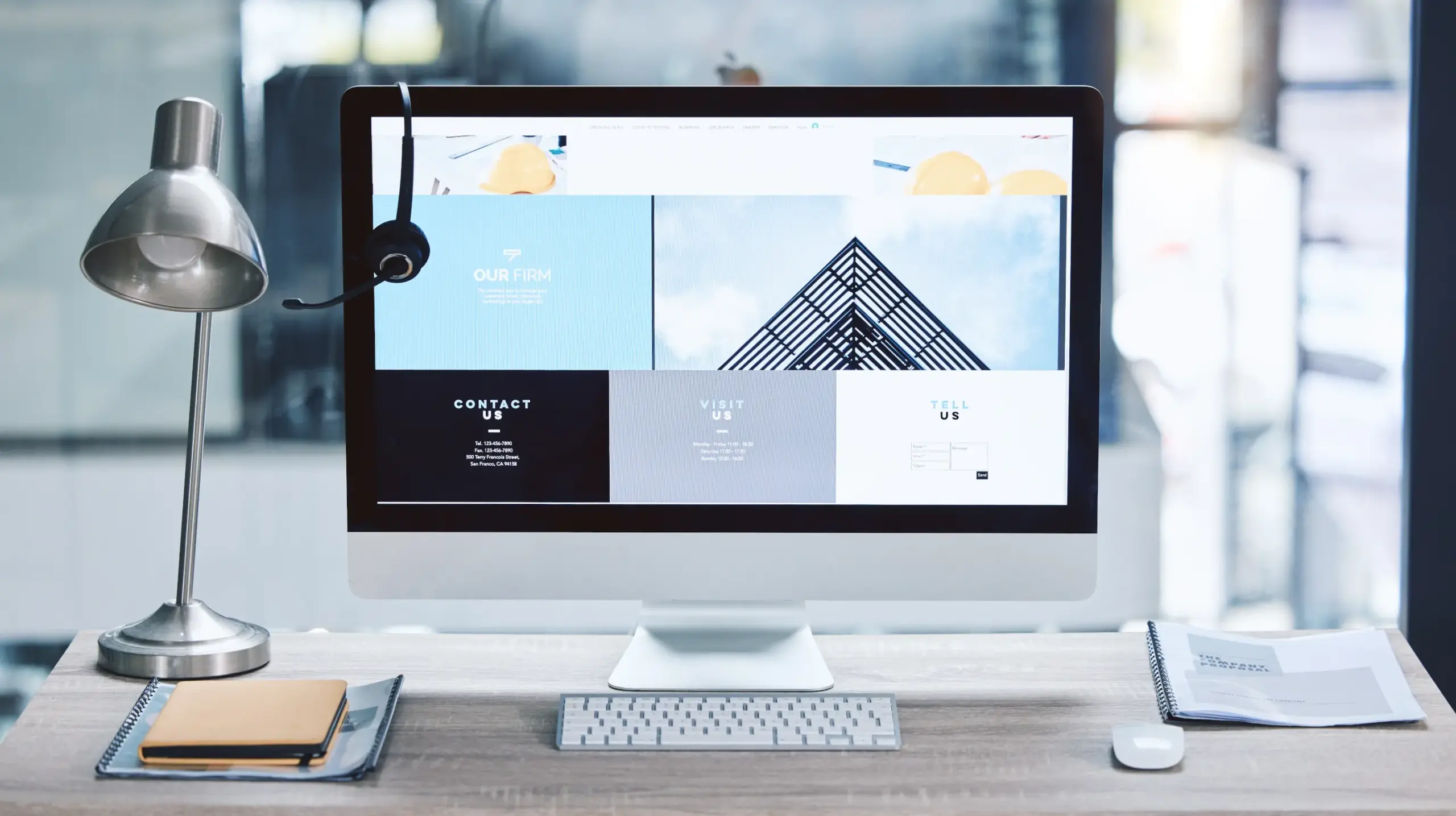 Plantilla web con shortcodes de AOS Prisma